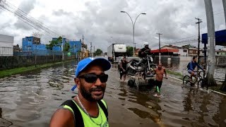 FORTE CHUVA ALAGA TODA AVENIDA RECIFE O BAIRRO DO IPSEP DEBAIXO DA ÁGUA