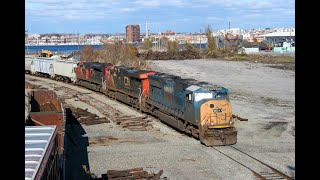 RARE CSX FLARED SD70MAC, double headers and much more: Railfanning Baltimore area