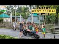 Frenchy Exploring West Bengal villages - Playing football & Cricket with locals