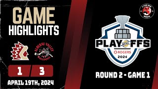 Official BCHL Highlights | AV vs. Chilliwack - April 19th, 2024