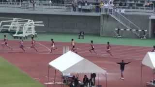 2014 関東高校新人陸上 男子800m 予選1組