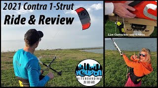 Cabrinha Contra 1 Strut Ride and Review 11m