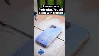 How to make a Color Changing IPhone Case ☀️✍🏾🎨📱 #shorts