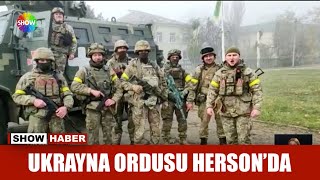 Ukrayna ordusu Herson'da