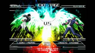 [KOF Mugen] Final Orochi iori vs Flamme Orochi Shingo