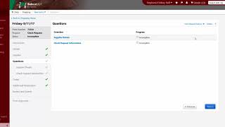 Payment Request Form