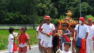 2018.7.1 南房総市 丸山地区 加茂区 賀茂神社祭礼