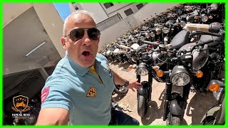 Motorcycle PAID and DELIVERED on the SAME DAY!!! INVADED the LARGEST stock of ROYAL ENFIELD