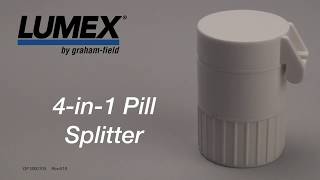 Lumex 4 in 1 pill splitter