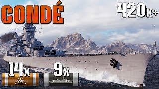 Condé vs Super Ships – A Battle of Titans!