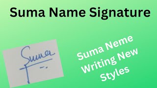 Suma name status|| suma name || suma new design|| suma signatures