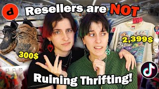 Why Resellers are NOT ruining thrifting - Video Essay