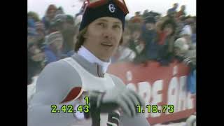 World Cup Åre 1981 - Giant Slalom, 2nd run