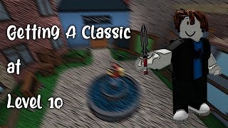 Mm2 New Code Skool Knife Daikhlo - getting a classic at level 10 mm2 roblox