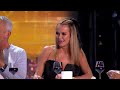 natalie choquette throws spaghetti at the judges auditions bgt 2024