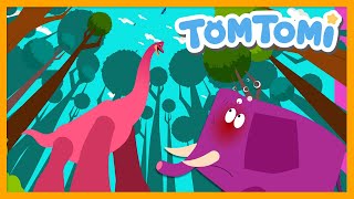 Brachiosaurus Song | Herbivorous Dinosaurs | Dinosaur Cartoon | TOMTOMI Songs for Kids
