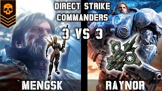 Mengsk vs Raynor | This is why Raynor is out of meta (Tychus next wave) | Direct Strike Commanders