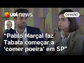 Pablo Marçal faz Tabata Amaral começar a ‘comer poeira’ na disputa pela Prefeitura de SP, diz Josias