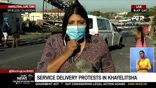 Service delivery protests in Khayelitsha:  Vanessa Poonah