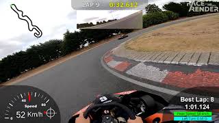 Hotlap | RKC Piste 1000m | Kart Fun | 01/08/2020 | Session22 | 1:0.582 Fast Lap