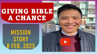 SABBATH SCHOOL MISSION STORY OF 8 FEBRUARY 2025 ‐ Giving Bible a Chance, Part 3