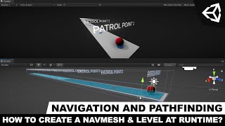 Unity3d Navigation And Pathfinding - How To Create A NavMesh And Level At Runtime?