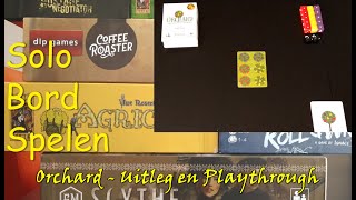 Orchard: Solospel met 9 kaarten: Uitleg en Playthrough