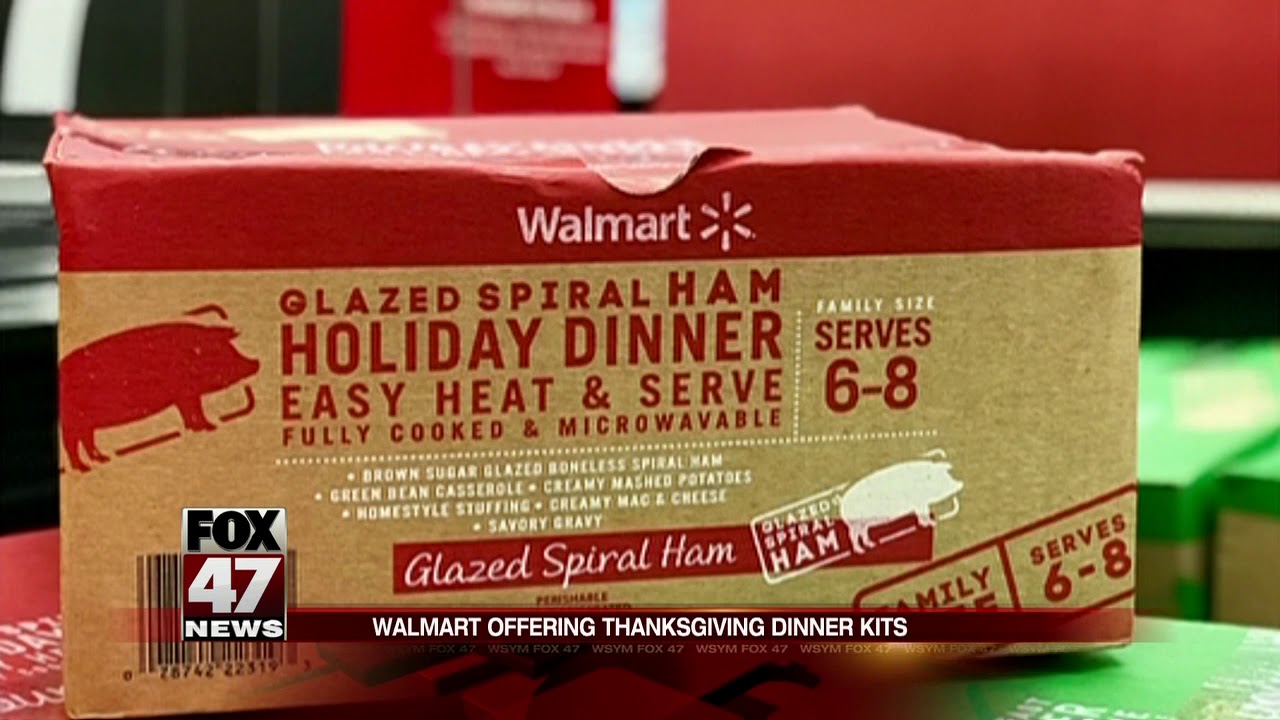 Walmart Is Making Thanksgiving Easier - YouTube