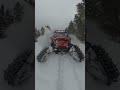 blastin through the snow in a can am maverick x3... canamoffroad