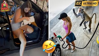 TOTAL IDIOTS AT WORK Caught On Camera #105 | BEST OF THE YEAR| Instant Regret Fails Compilation 2024