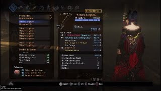 Nioh2 仁王2: Equipment Swap Glitch