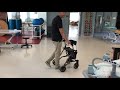 how to walk with an able walker