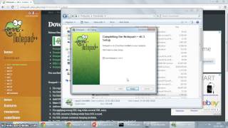 Python on Windows 7: Use Notepad++ to edit Python code