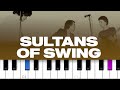 Dire Straits - Sultans of Swing (piano tutorial)