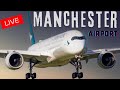 🔴 Live Manchester Airport Plane Spotting 🛫