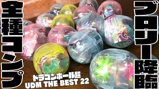 ブロリー降臨！ドラゴンボール超 UDM THE BEST 22「筋肉兄貴かぶり狙いでガチャる！」全種コンプ開封レビュー