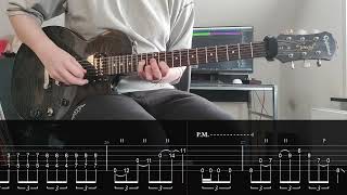 Zagreus - Periphery (ON-SCREEN TABS) (NEW SONG 2023) (ONE-TAKE COVER)