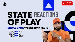 🔴STATE OF PLAY LIVE REACTIONS