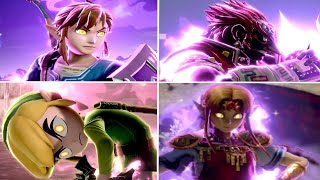 All ZELDA Characters Final Smashes in Super Smash Bros. Ultimate