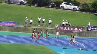 2018年度　全日本中学校通信陸上競技　兵庫県大会　女子200ｍ　準決勝2組