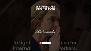 UK HEALTH \u0026 CARE WORKER VISA updates  #ukimmigrationupdates #ukdependentvisa  UPDATE