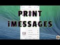 Export text messages from iPhone to PDF