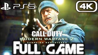 CALL OF DUTY MODERN WARFARE 2 REMASTERED PS5 Gameplay Walkthrough FULL GAME (4K 60FPS) No Commentary