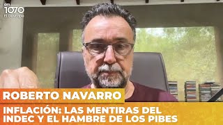 INFLACIÓN: LAS MENTIRAS DEL INDEC Y EL HAMBRE DE LOS PIBES | Editorial de Roberto Navarro