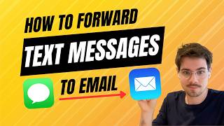 How to auto-forward SMS Text Messages to Email on iPhone (2026)