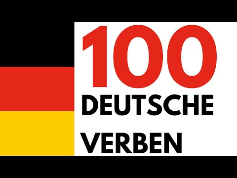 100 verbos alemanes que debes conocer con conjugaciones y oraciones