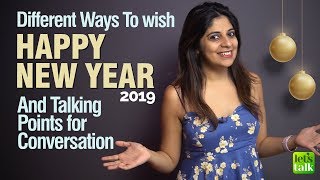 Greetings & Wishes for the 'New Year 2019' | English Conversation for beginners | Learn English
