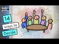 14 Ways for a Group to Reach a Decision - Agile with Jimmy