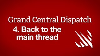 Back to the main thread: DispatchQueue.main – Grand Central Dispatch, part 4