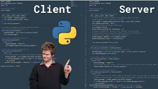 Python Socket Programming - Client Server Messenger